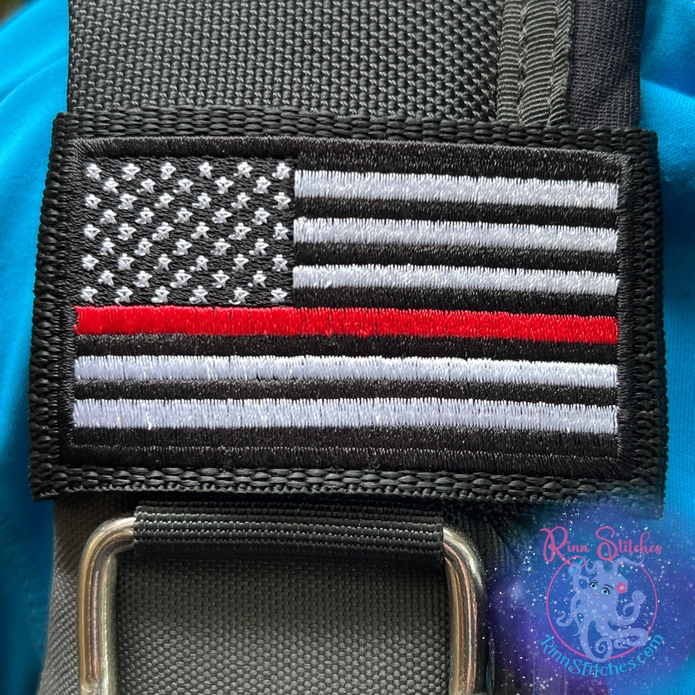 Thin Green Line Flag - Military Personnel & Veterans BCD Tag